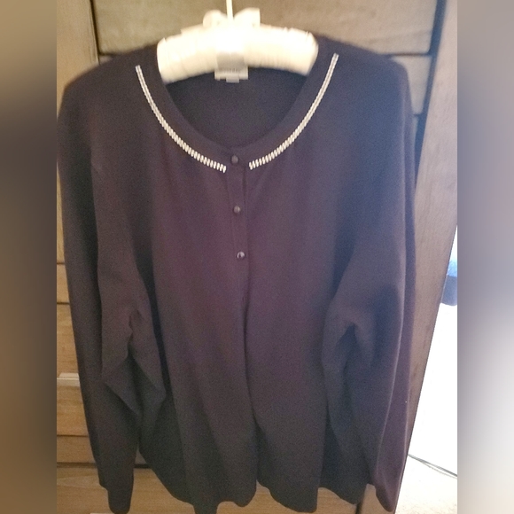 Avenue Rhinestone Sweater - Picture 2 of 3